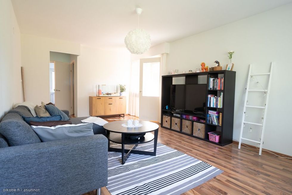 Valoisa ja tilava 3h+k+wc/psh+vh+p