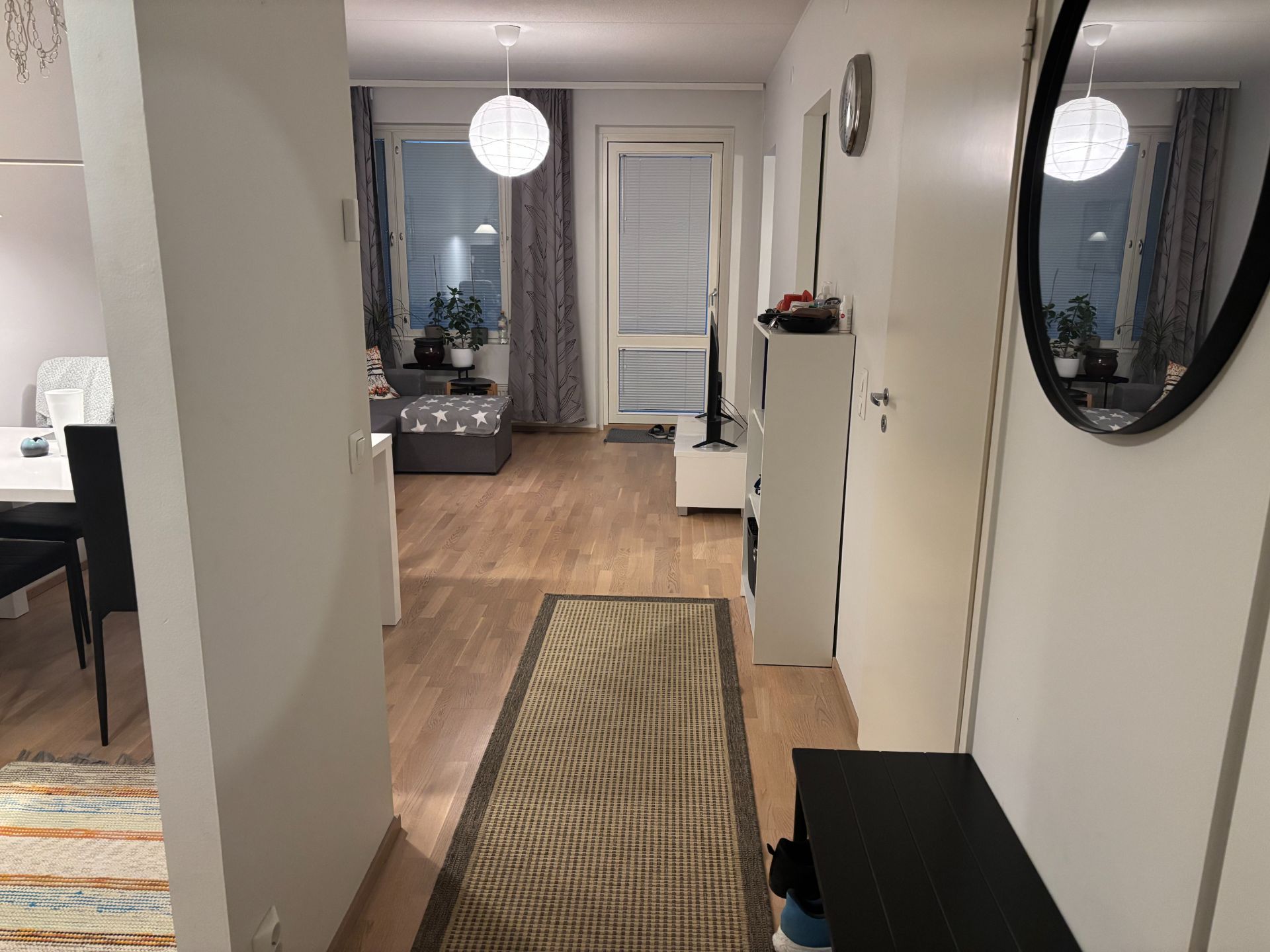 Rauhallinen kaksio omalla saunalla