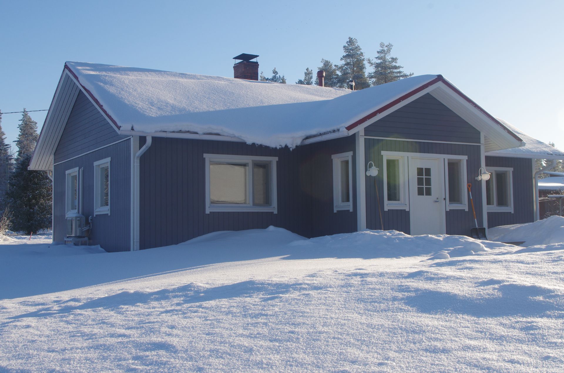 Vuokrattavana hyvä 100m2 omakotitalo Haapaveden Mieluskylällä