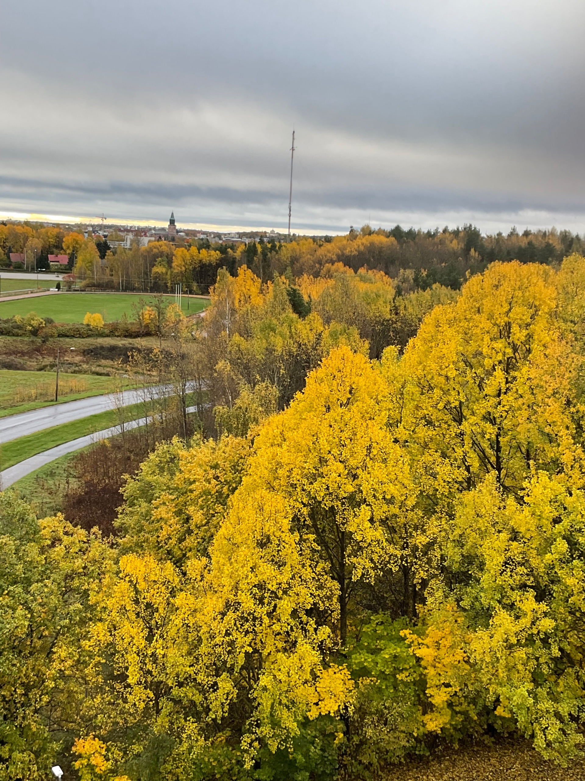 Saunallinen kaksio  hulppealla näköalalla