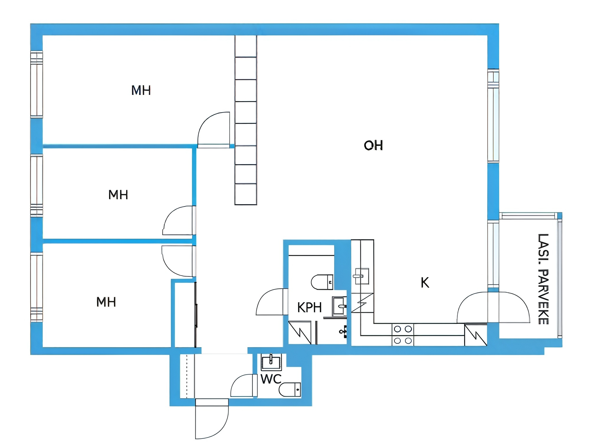 Floorplan - Pohjapiirrustus
