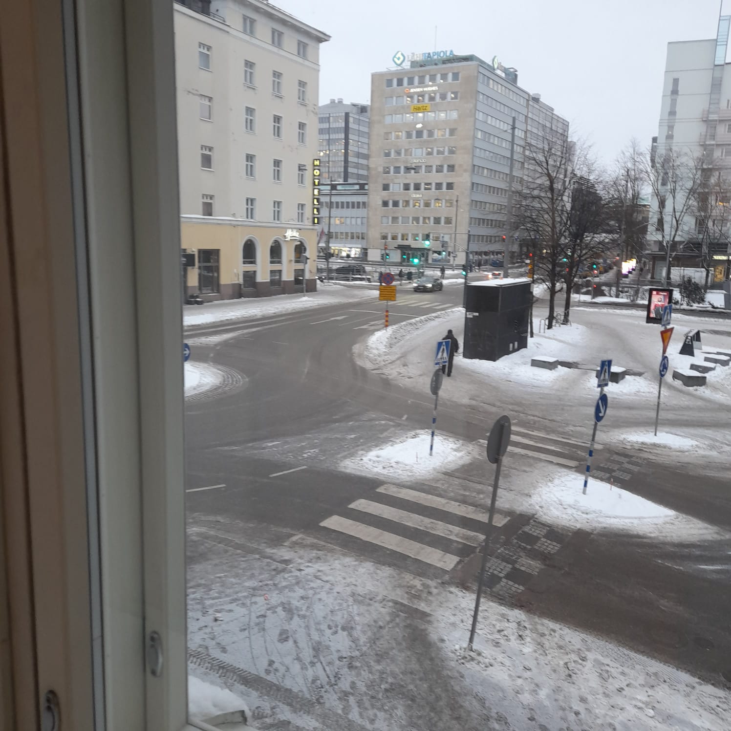 Yksiö keskustan jugendtalossa