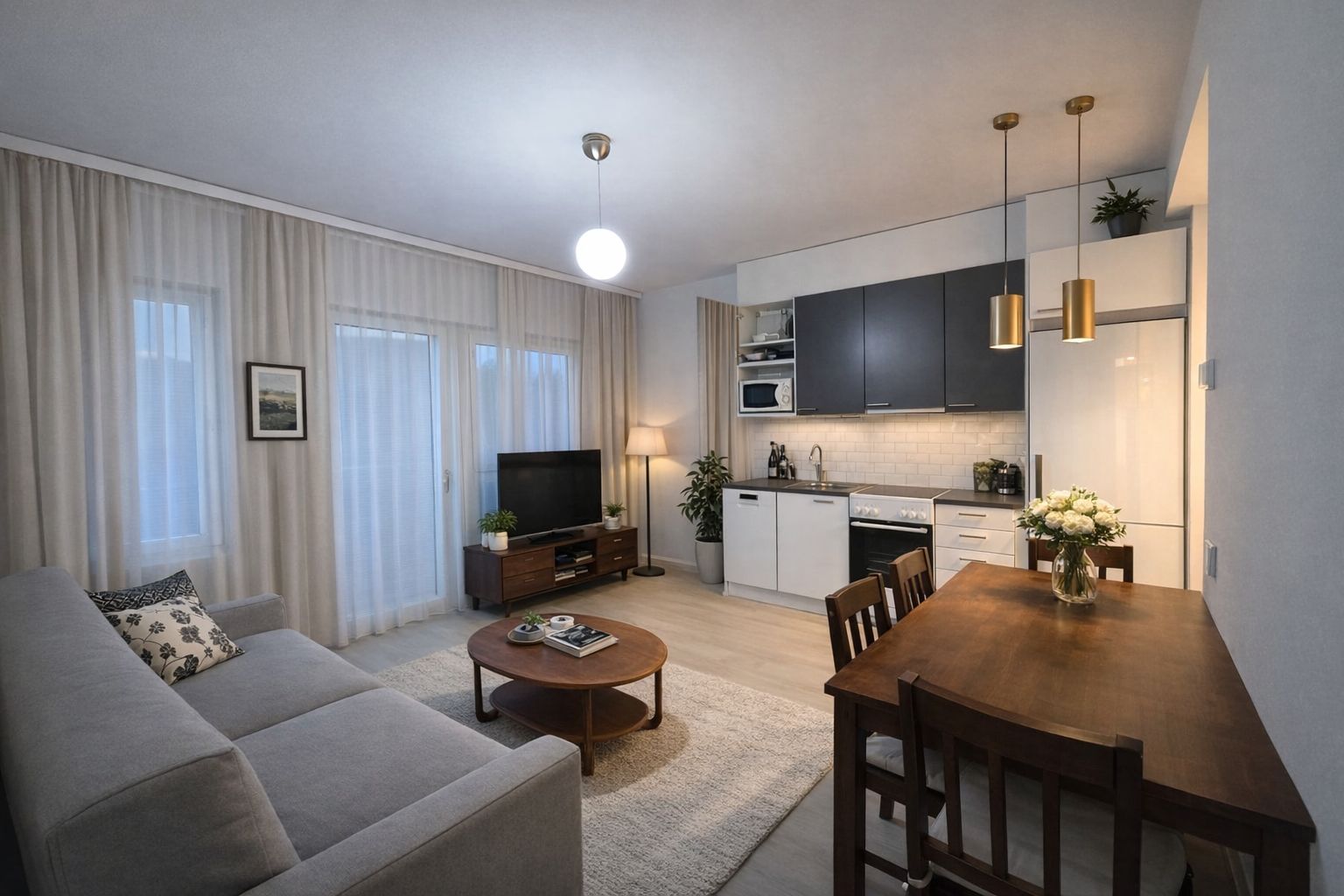 Kerrostaloasunto Turun Logomon vierestä, 2 huonetta, 37 m2