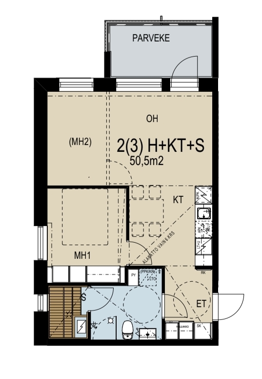 Floorplan - Pohjapiirrustus