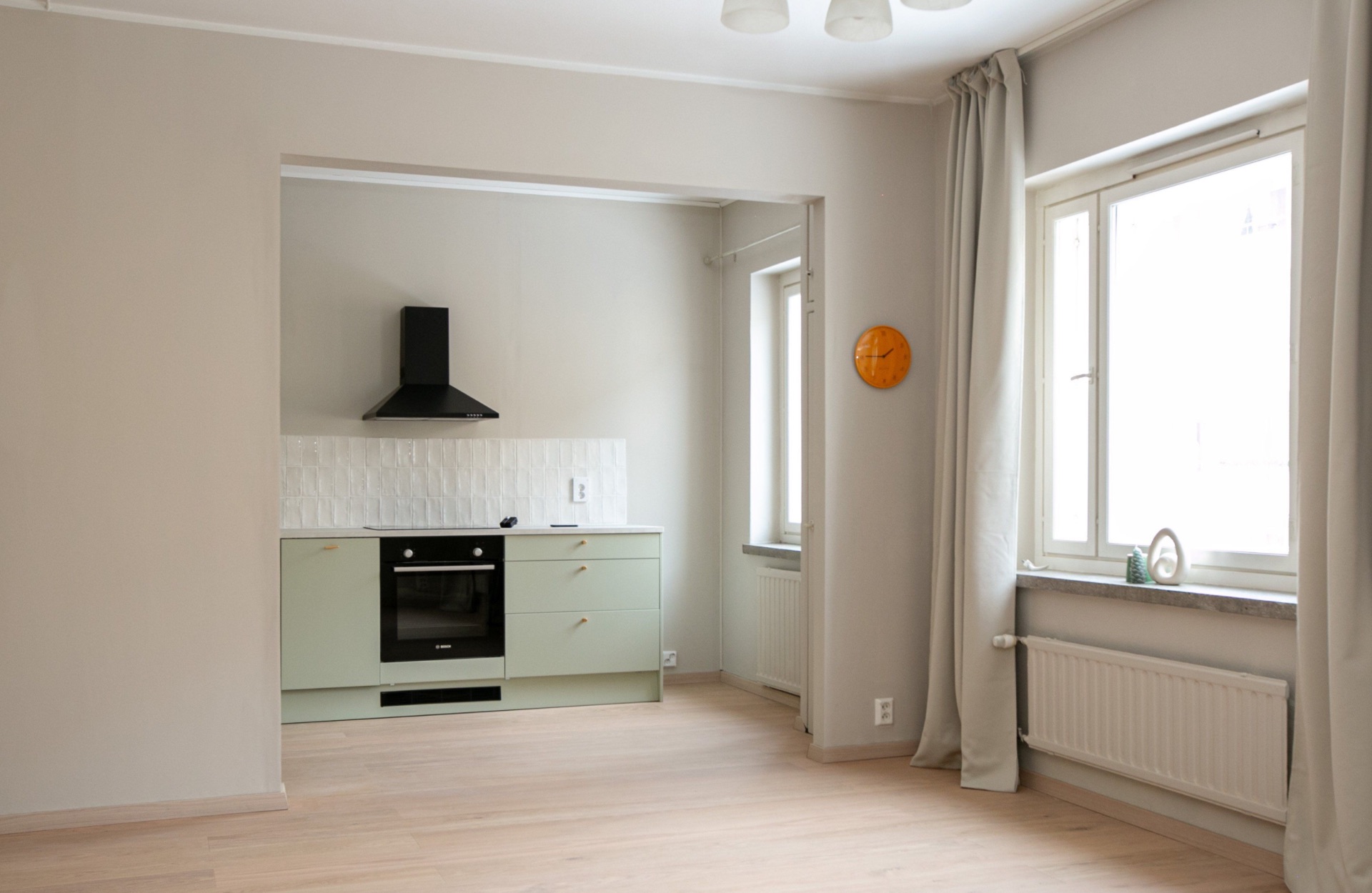 Kaunis yksiö alkovilla sijainti Torin vieressä