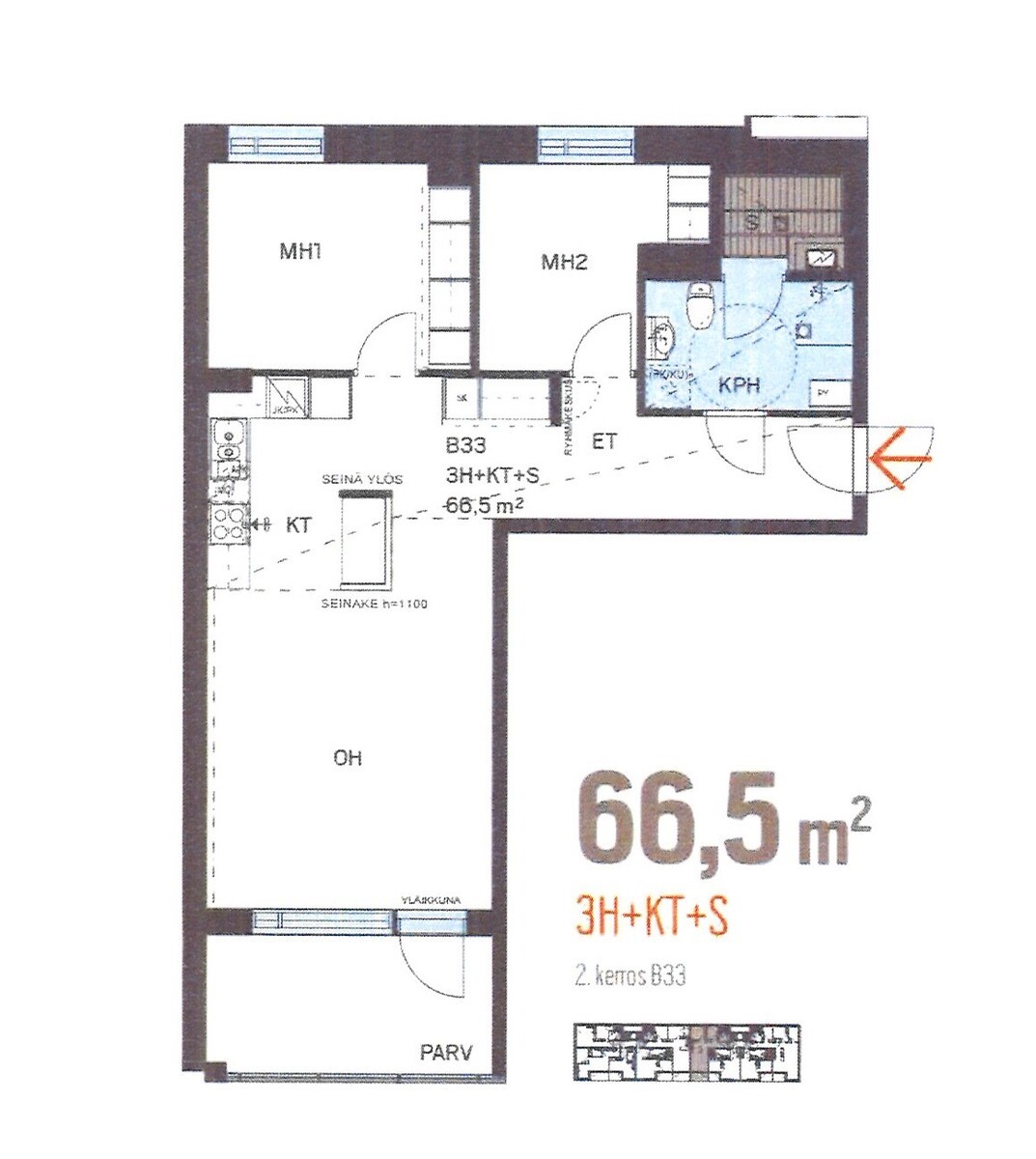 Floorplan - Pohjapiirrustus